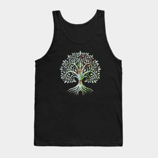 Floral Sheet Music - Tree Tank Top